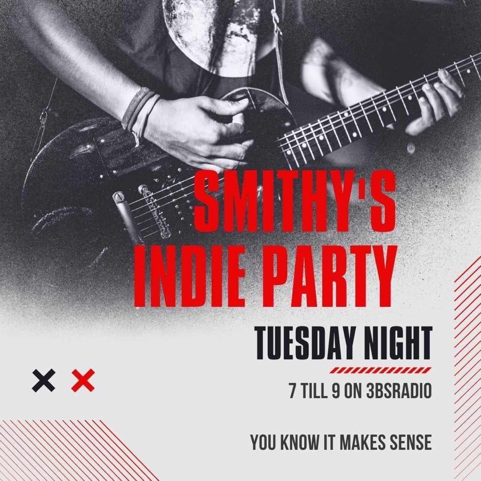 3BSRadio's tweet photo. It’s Smithy’s Indie Party, tonight from 7pm #indie #indieparty #pies #communityradio #3bsradio #brackley #buckingham #bicester #winslow #theclaydons #padbury #silverstone #launton #marshgibbon #tingewick #gawcott #calvert #middletoncheney @Smithylikespies https://t.co/t0ztH4yQ5l