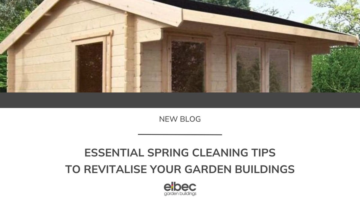 Delve into our top 7 spring cleaning tips to revitalise your garden buildings!

👉 t.ly/uq4yY  

#elbecgardenbuildings #gardenbuildingideas #springcleaning #springcleaningtips #gardenbuildings  #gardenbuilding #gardenstructures #springcleaningtime #springcleanup