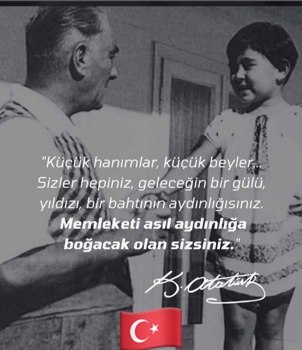 #23NisanUlusalEgemenlikveÇocukBayramı Kutlu Olsun 🇹🇷