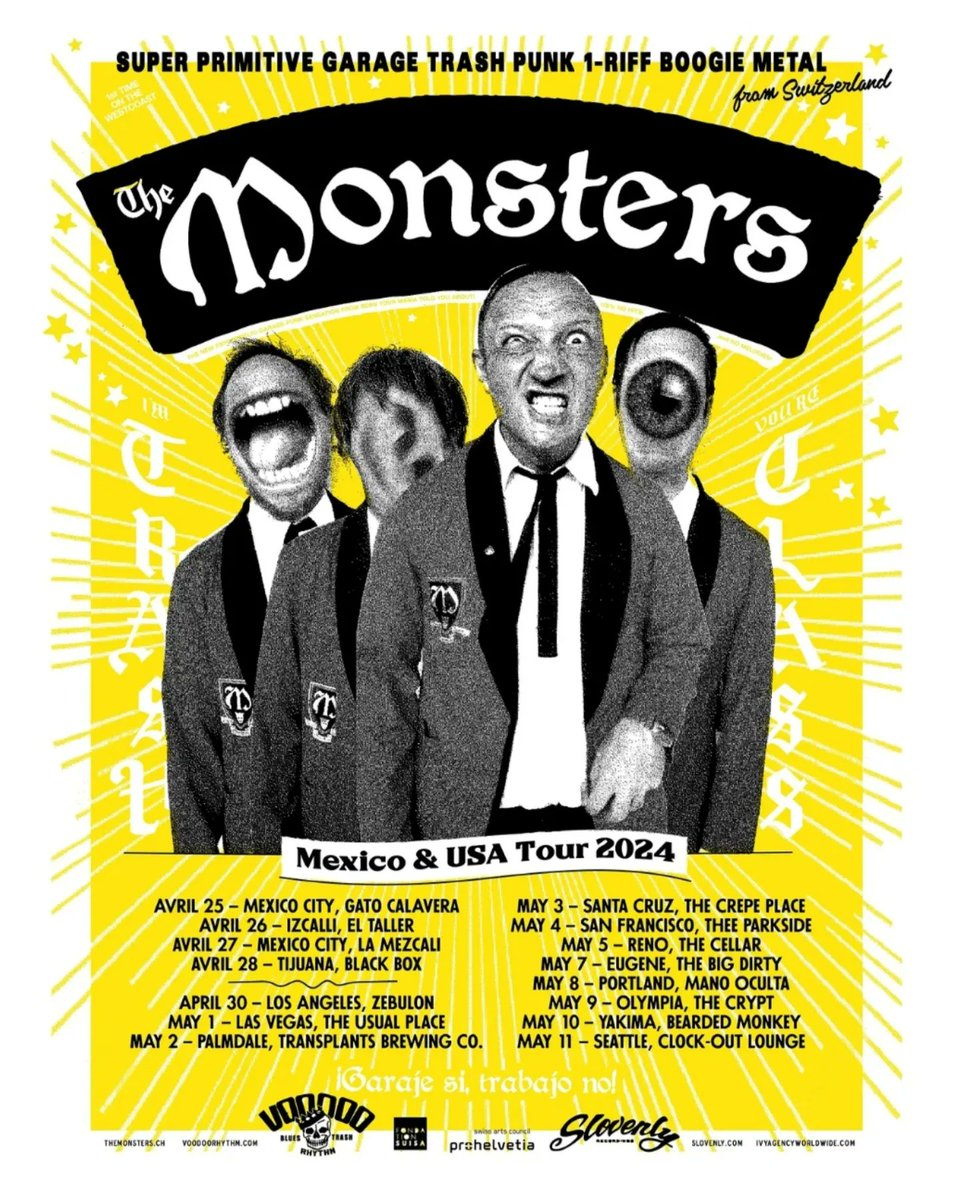 Interview with Reverend Beat-Man of the MONSTERS — sloven.ly/beatman LOS ANGELES, DON'T SIT THIS ONE OUT.... THE BEAT-MAN COMETH! #theswissmonsters #reverendbeatman #bandsontour2024 #zebulonla #voodoorhythmrecords #slovenlyrecordings