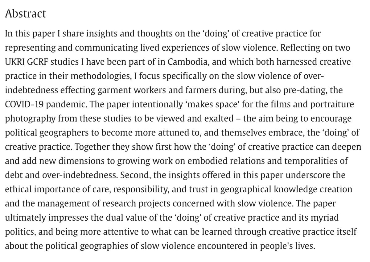 Prof Katherine Brickell tweet media