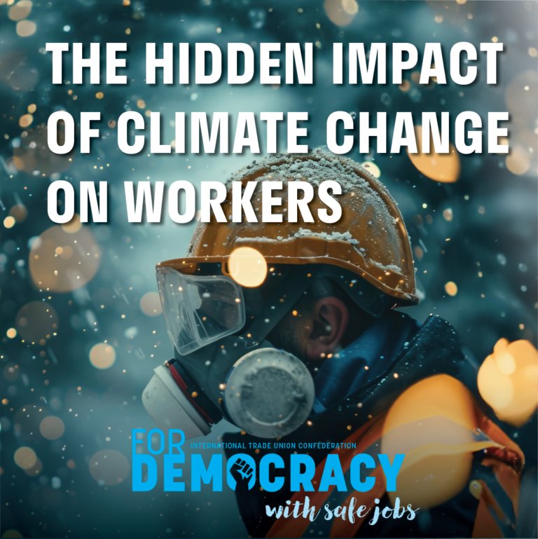 The impact of climate change on our ability to offer workers safe jobs and the need to extend workplace protections has never been more crucial.#IWMD2024