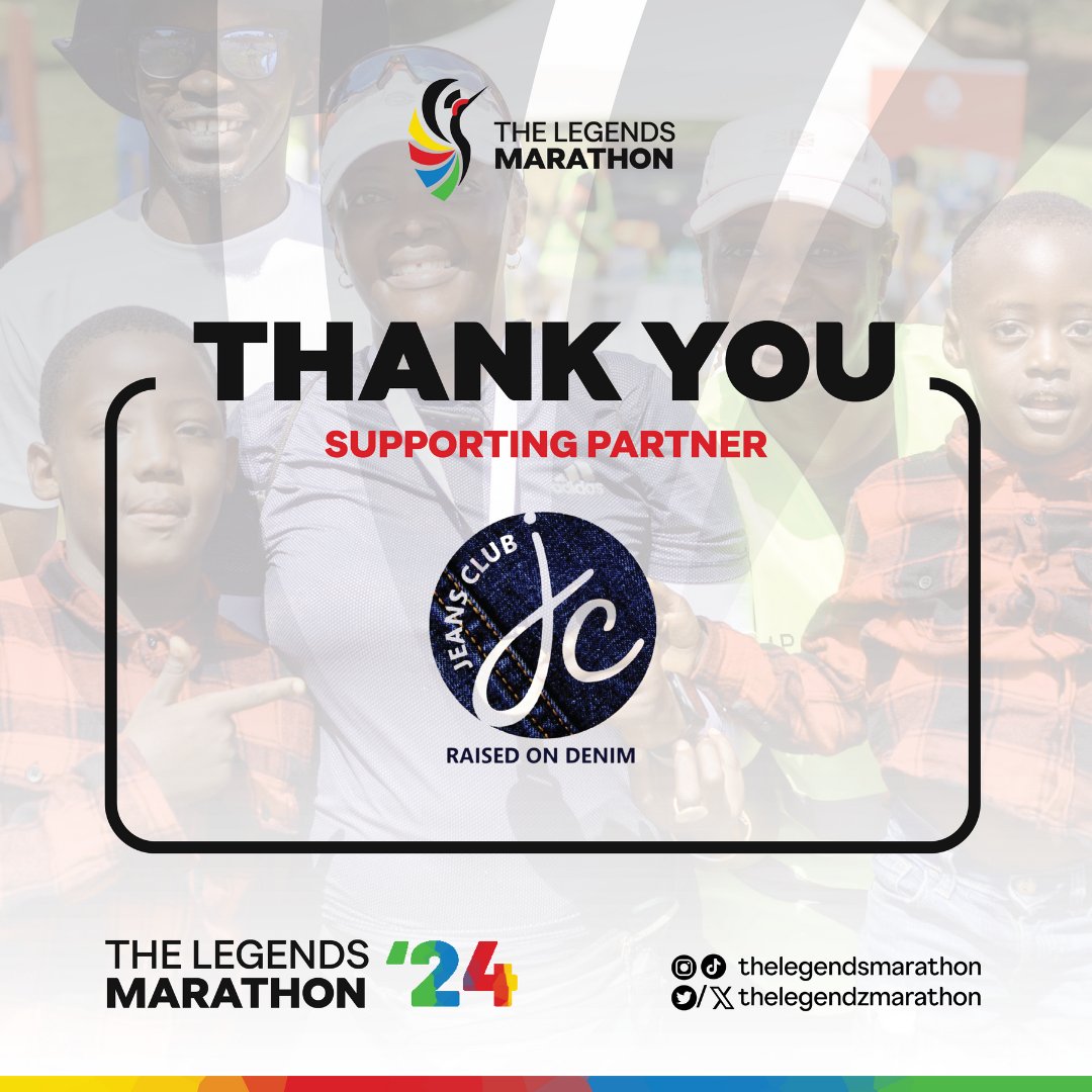 A huge thank you to @jeansclubug for helping us make our inaugural marathon a success!

#thelegendsmarathon2024
#transformative