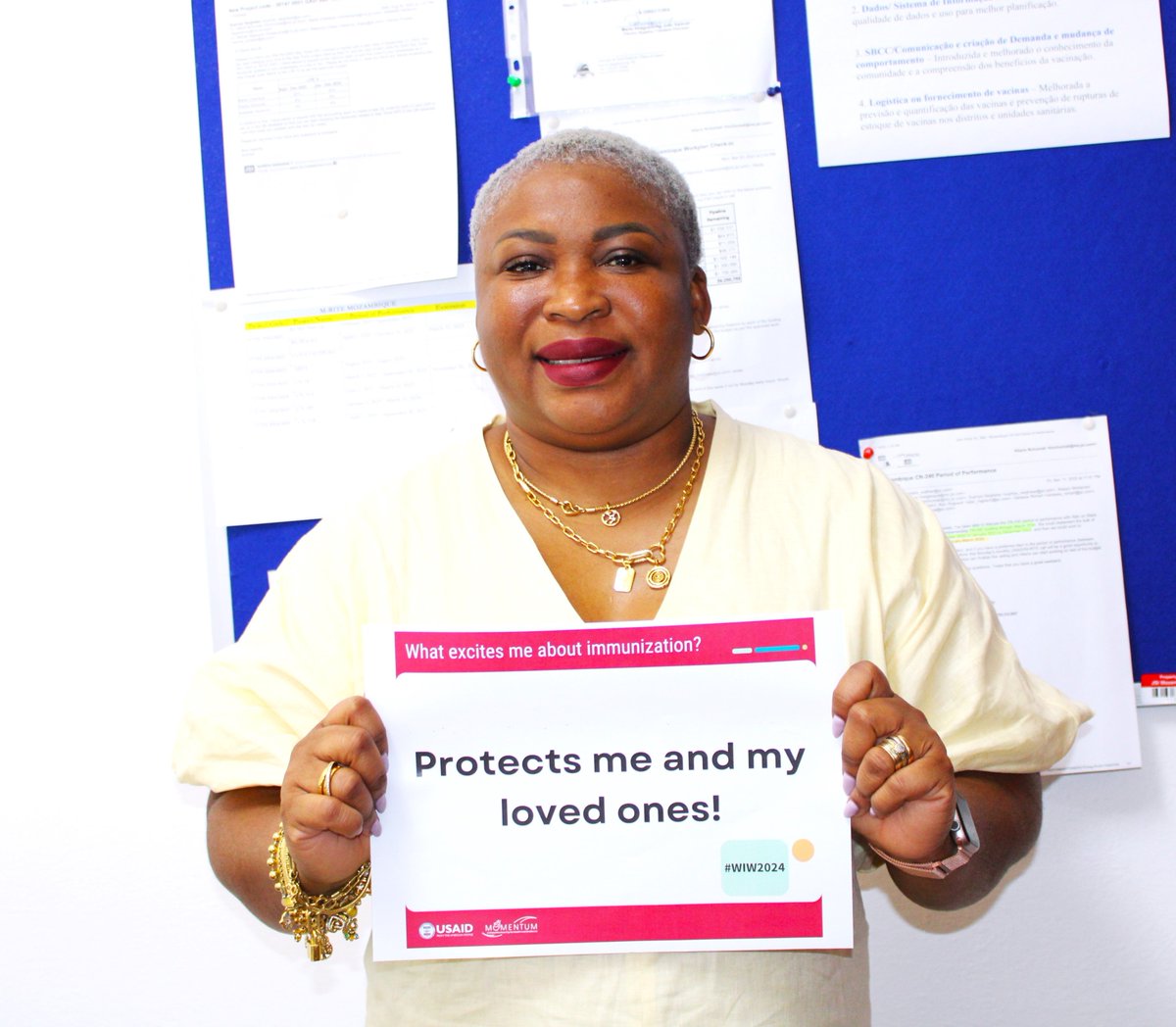 JSIMozambique's tweet photo. #WorldImmunizationWeek

✊🏾 Vaccines are a beacon of hope, promising to halt the devastating impact of infectious diseases like never before. #Vaccines have the potential to:
**❤️Save lives
***🚻Protect vulnerable populations
****✅ Reduce hospitalizations...
#VaccinesforAll https://t.co/XP2hLTzjti