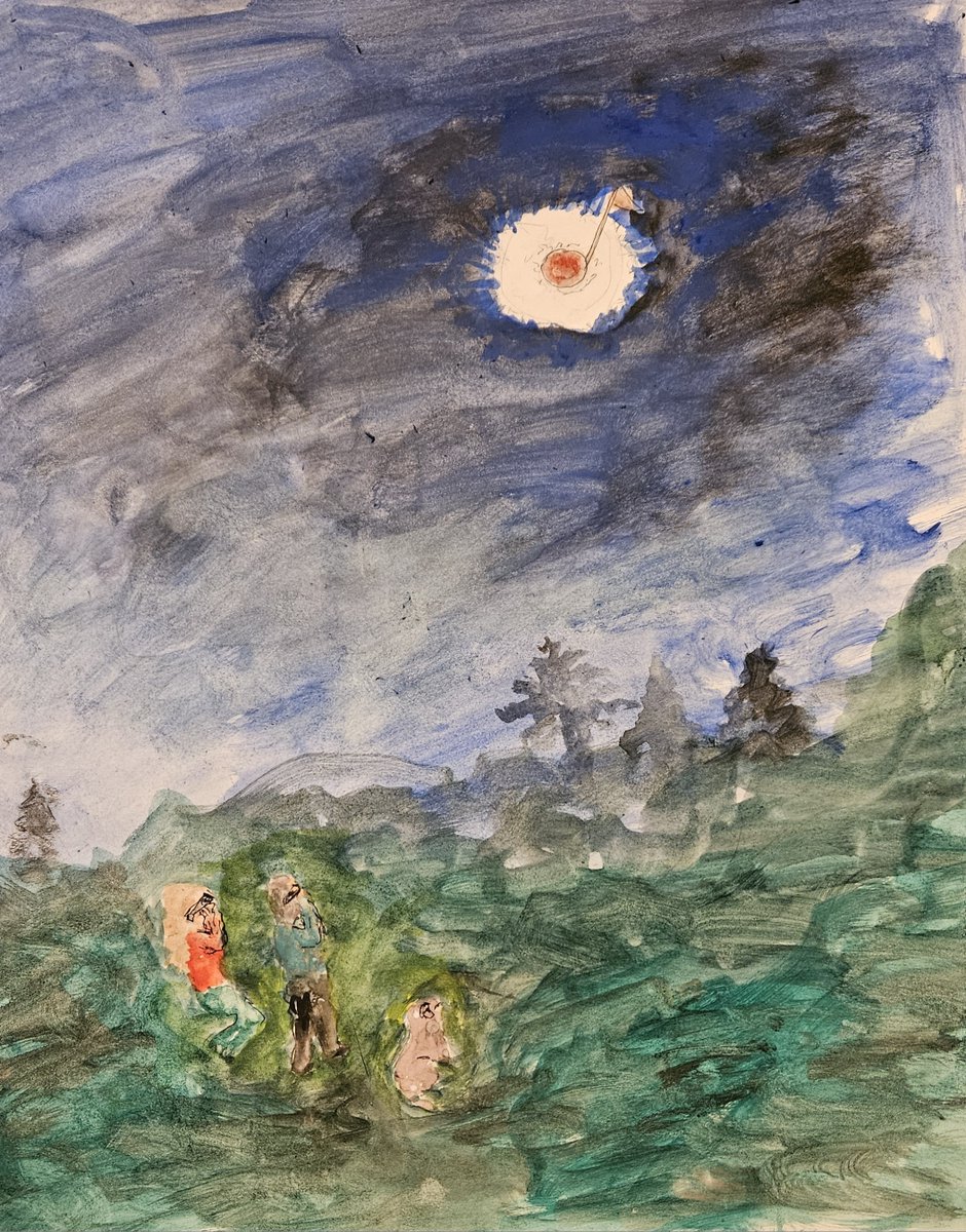 OnlybyHolly's tweet image. Eclipse Watch, and more watercolors by #JohnKernochan #artshow Synergy &amp;amp; Wit, #BostonDesignWeek &apos;24 with #structuralart #systemsart prints &amp;amp; painted banners by #HollyAlderman at the Atrium in the Brickyard, Cambridge MA, opens Wed. April 24, 4-6, RSVP tinyurl.com/SynergyWit #art