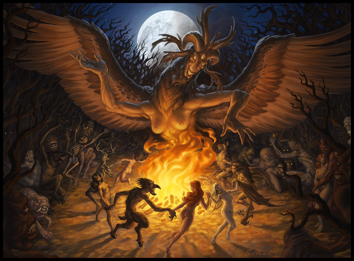 Witches' Sabbath by David Haire
artstation.com/artwork/Pm1Zm8
