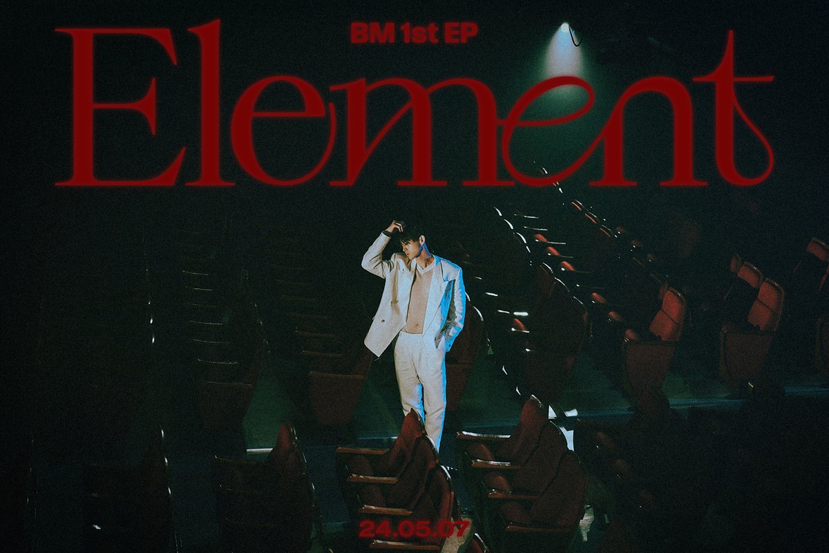 BM 1st EP 'Element' 

2024.05.07 6PM(KST)
Release

#KARD #BM 
#카드 #비엠 
#Element