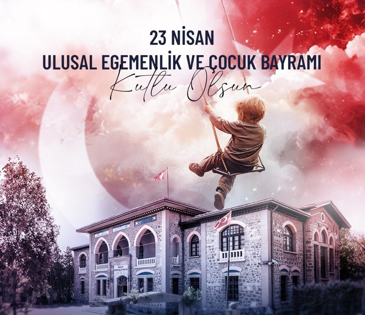 Milli irademizin timsali TBMM'nin açılış günü olan ve dünya çocuklarına bayram olarak armağan edilen #23Nisan Ulusal Egemenlik ve Çocuk Bayramı'nı kutlar, başta ülkemiz ve #Gazze çocukları olmak üzere tüm dünya çocuklarının barış içerisinde kavuşacağı nice bayramlar dilerim.🇹🇷🇯🇴