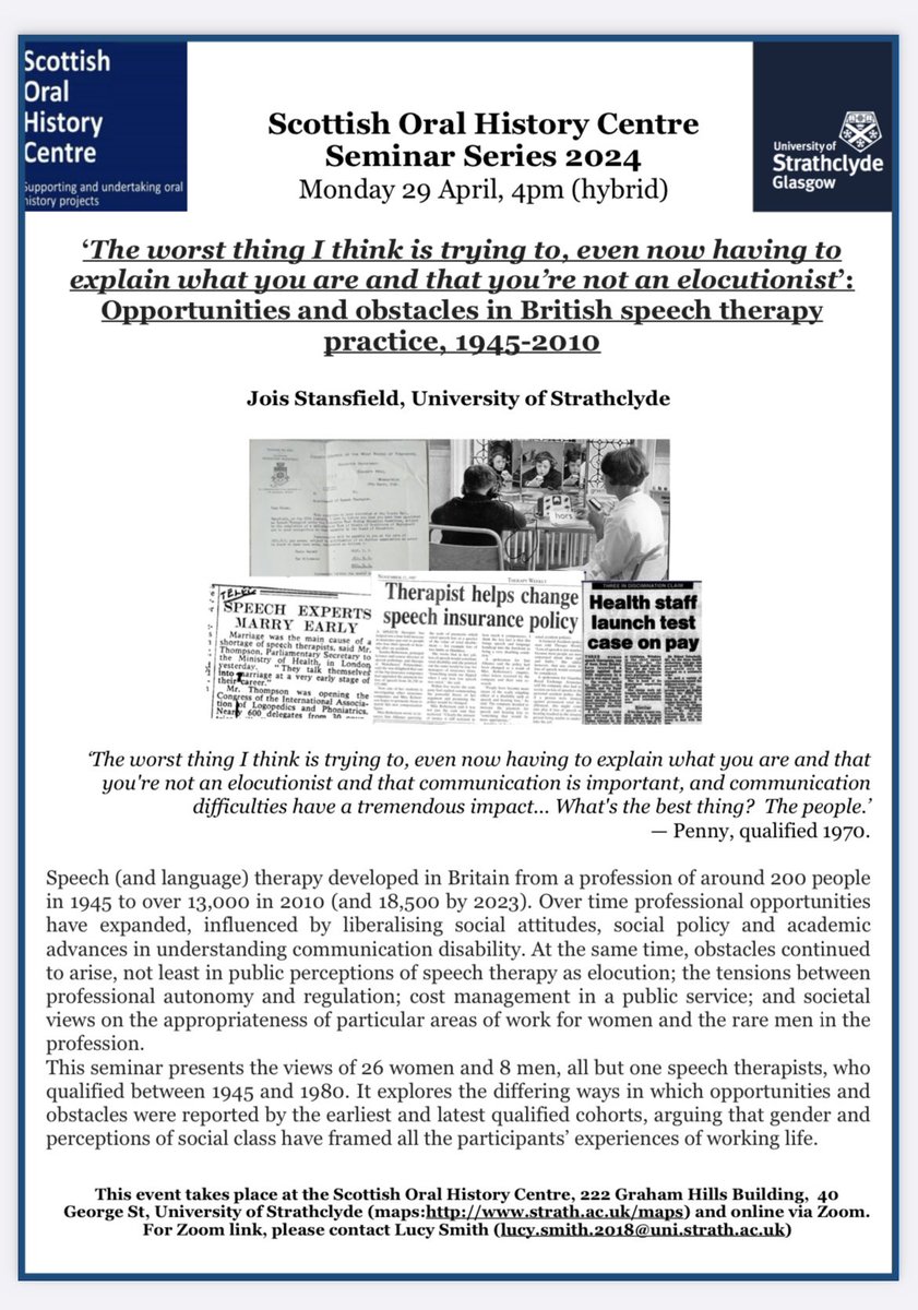 Scottish Oral History Centre tweet media