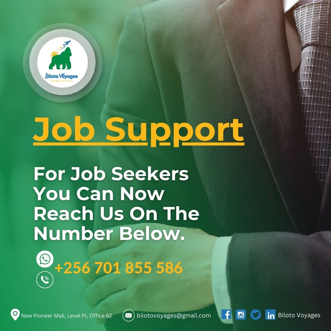 #Job Seekers we've got you to covered. Get work and build your #dreams with jobs in #UAE.
For more information;
Text or call +256 701 855 586
#visa #tours #travel #dubaivisa #airtickets #bilotovoyages #travelagency #visaconsultants