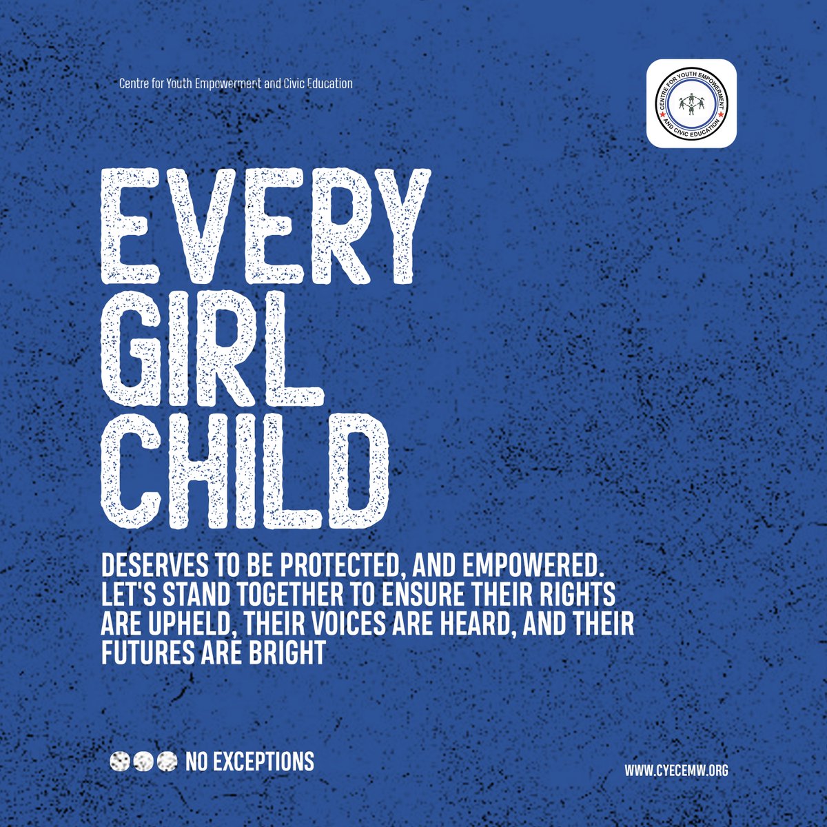 Every Girl child deserves to be protected, and empowered. Let's stand together to ensure their rights are upheld, their voices are heard, and their futures are bright. #girlsrights