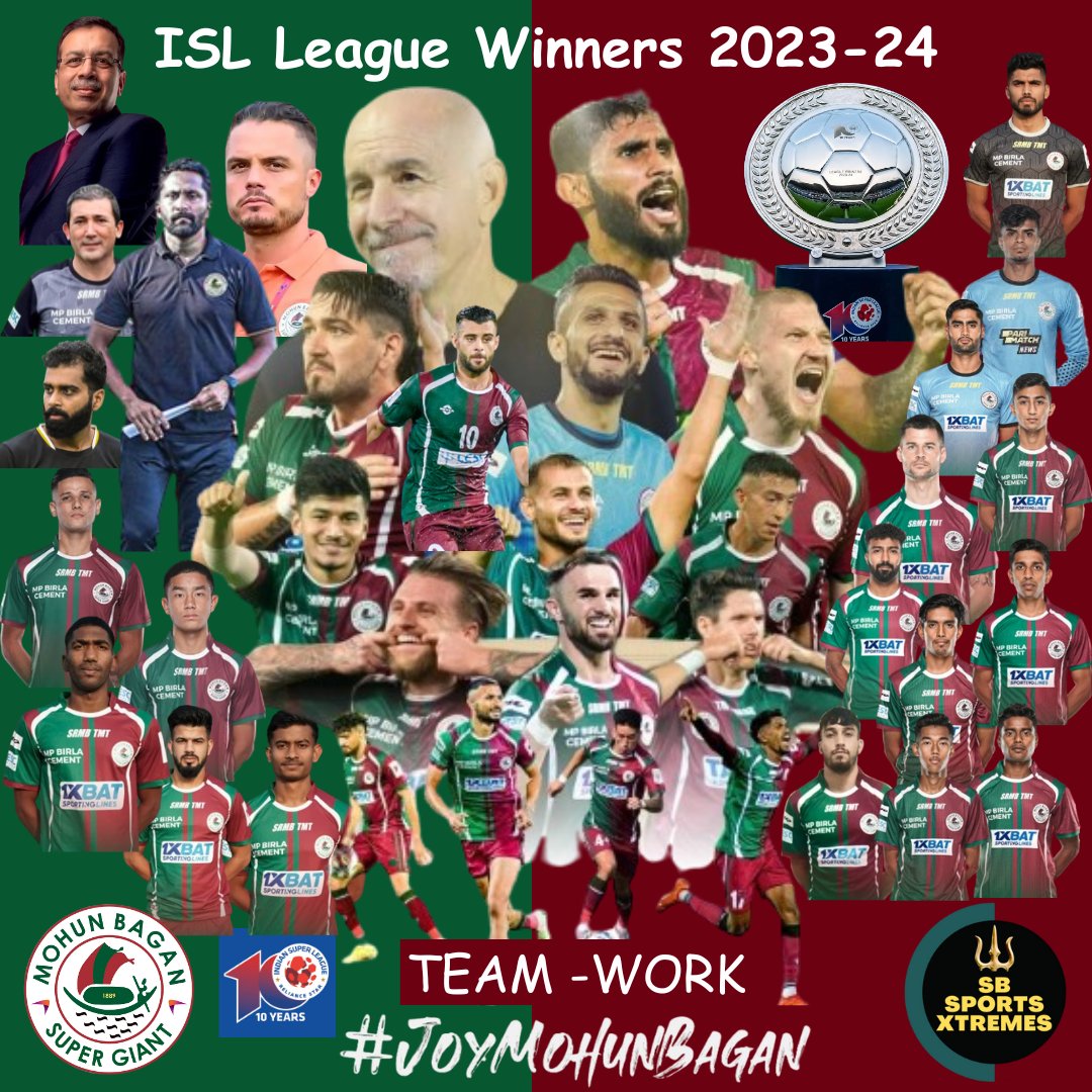 Behind The Success of Mohun Bagan Super Giant (MBSG) - TEAM WORK - ISL LEAGUE WINNERS 2023-24 #MB #MBSG​ #mohunbagansg​ ​#mohunbagansupergiant​ ​#MohunBagan​ ​#MohunBaganAC​ ​#indiansuperleague​ #ISL10  #shieldwinners #teamwork #Management​ #afc #AFC2 ​#football ​#joymohunbagan