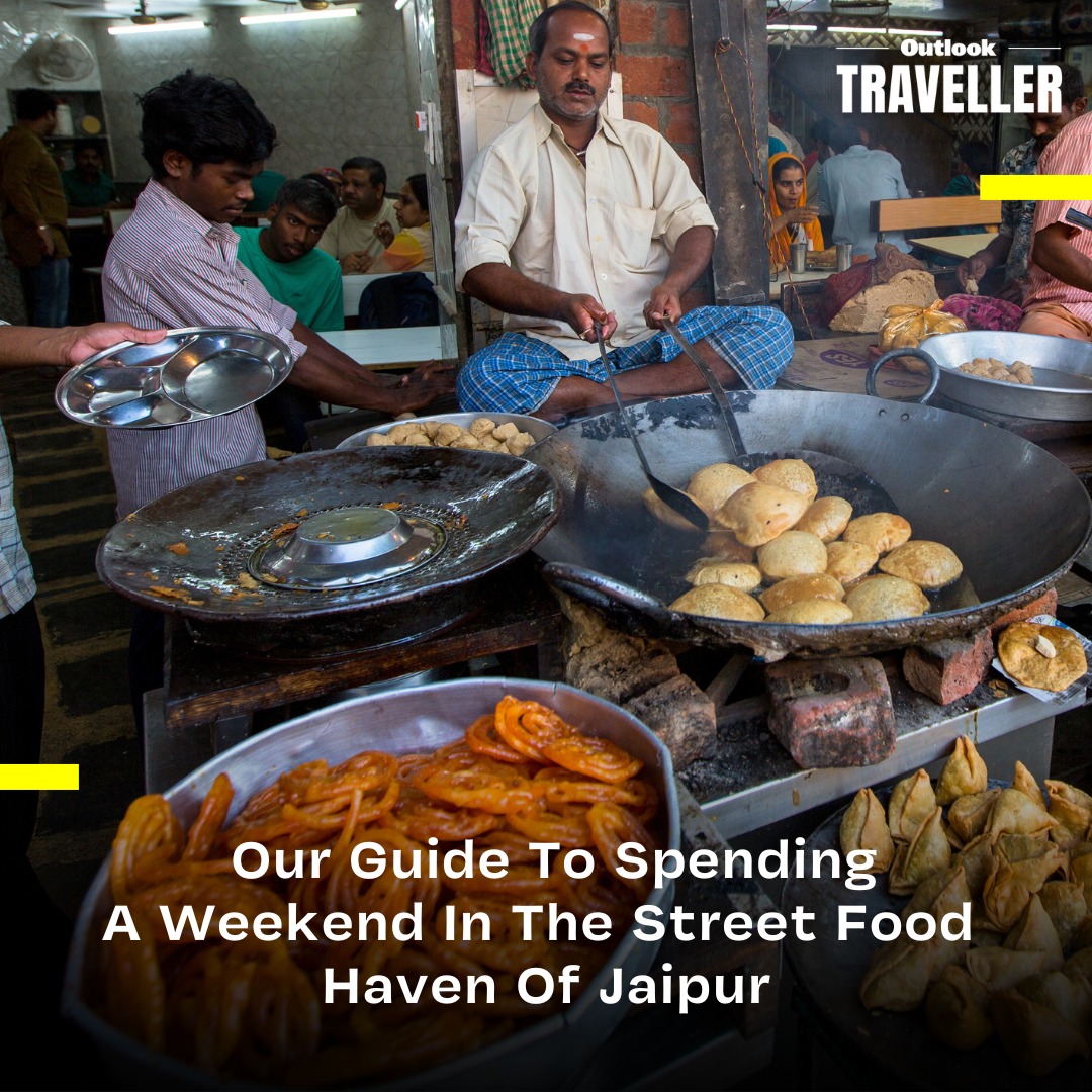 #OTWeekendBreaks | Imagine spending a whole weekend indulging in the mouthwatering street food of Jaipur.

#OutlookTraveller #OTItinerary #RajasthanTourism #FoodGuide #Foodies #Travel #StreetFood 

outlooktraveller.com/experiences/fo…
