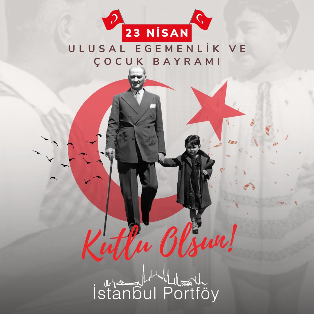 Türkiye Büyük Millet Meclisi'mizin 104. Yıldönümü ve 23 Nisan Ulusal Egemenlik ve Çocuk Bayramımız kutlu olsun!