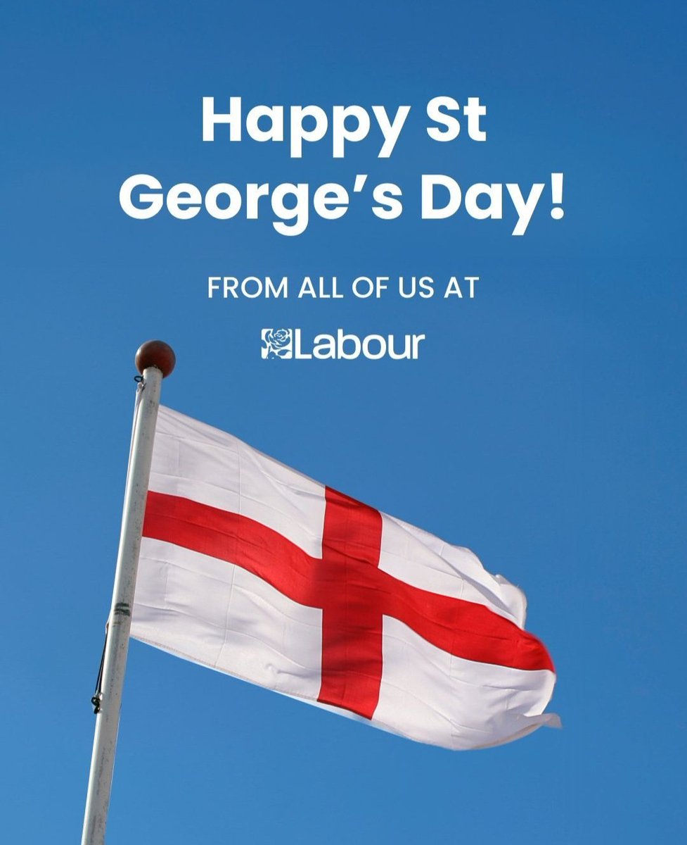 Happy St George's Day from the Hillingdon Labour Group of Councillors