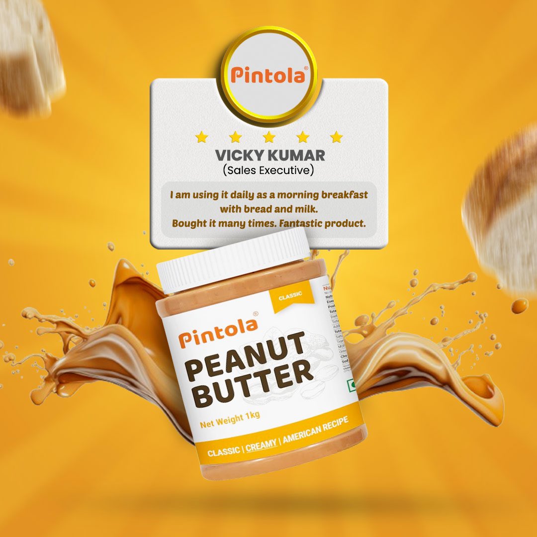 This is what we mean when we say once you try it, then there’s no turning back. Level up your breakfast choices with our Classic Peanut Butter. 😋📈

🛒Shop now: pintola.in 

#Pintola #PintolaPeanutButter #SpreadTheGoodness #PeanutButter #YourConstantPB