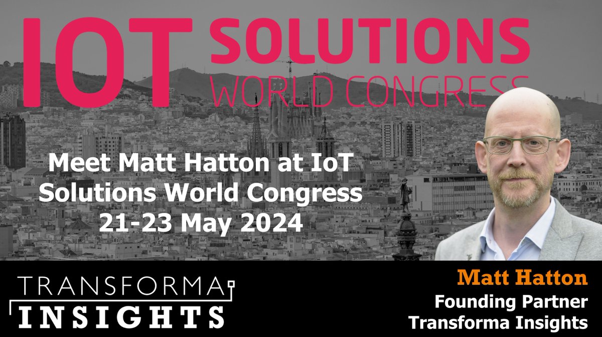 Meet us at IoT Solutions World Congress

If you're planning on attending @IOTSWC our own @MattyHatton will be chairing and moderating sessions, but still has time for a few meetings. So please drop us a line if you would like to meet up.

#IoT #InternetofThings