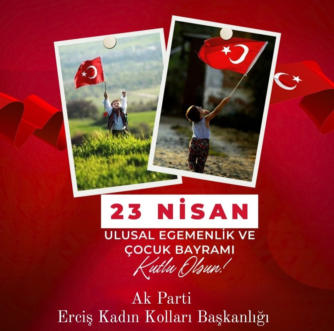 23 Nisan Ulusal Egemenlik ve Çocuk Bayramınız kutlu olsun Çocuklar ❤️ @aysekesir @Nilgun_OK @havvaduran65 @Fatihciftcivan @emreguray65 @OrVildan @muhlisyslbs @akkadinvann