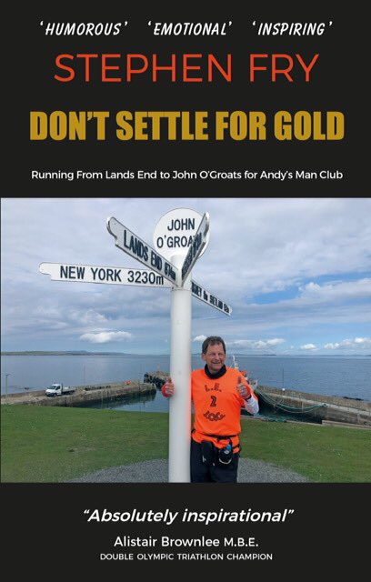 A lady told me she’d enjoyed reading my book ‘Don’t Settle For Gold’ so lent it to a friend saying,”She got so engrossed in it she forgot about a pan of potatoes until the smoke alarm went off “ 🙈 Get your copy from ypdbooks.com