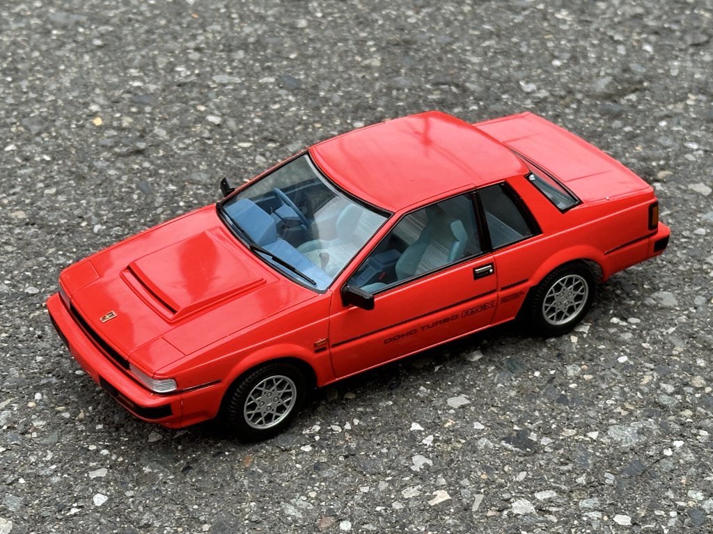 フジミ S12 シルビアHT ターボ RS-X 完成しました！ 去年に再販された
