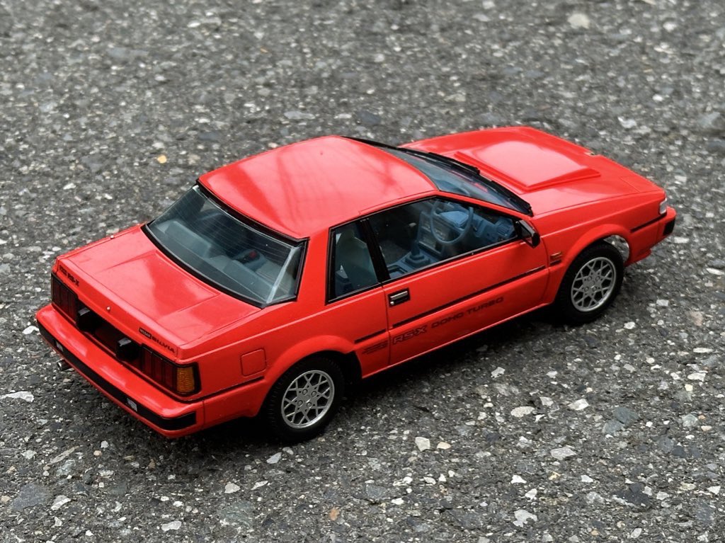 日産 シルビア RS-X S12 1/43 Hi-Story 赤 日産 シルビア RS-X S12 1