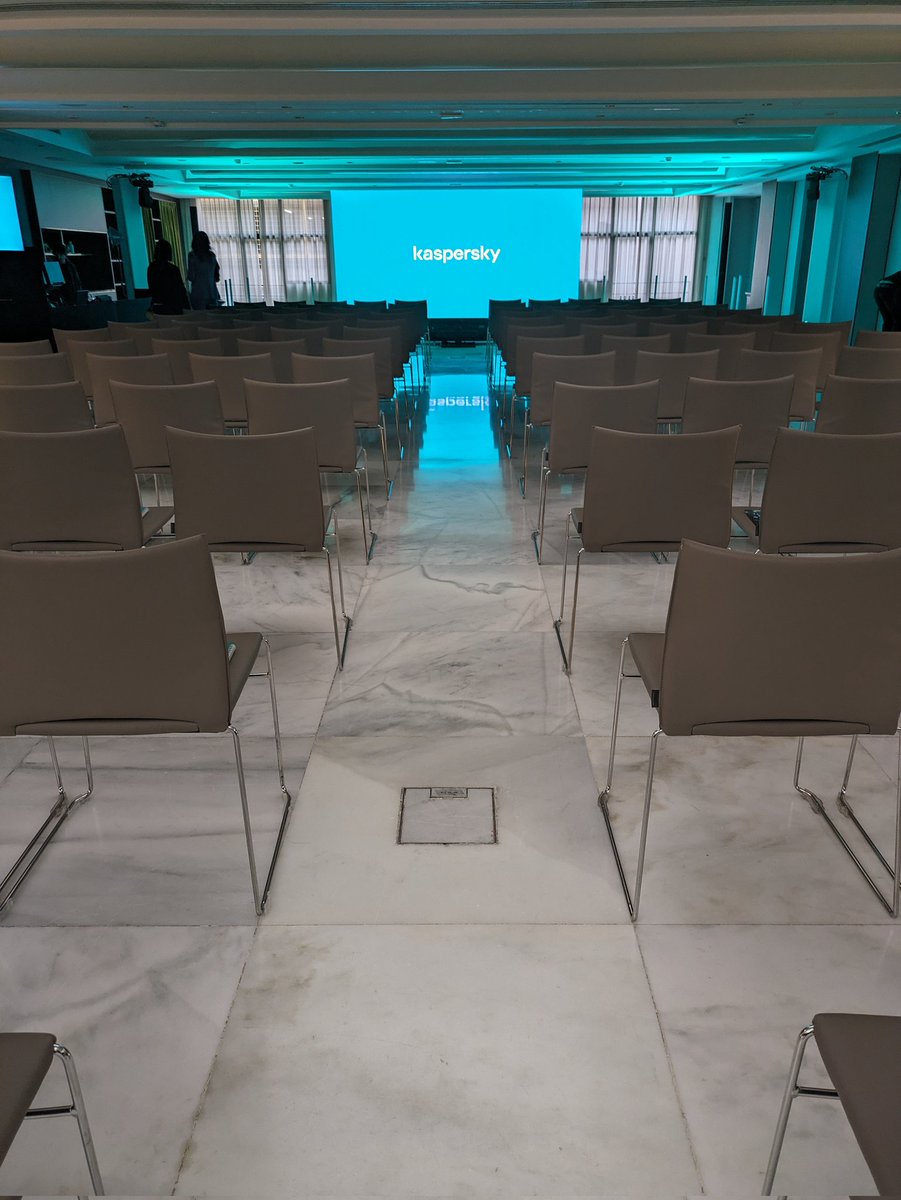 KasperskyLabIT's tweet photo. Ci siamo quasi... #KasperskyIPC24
#kaspersky #bringonthefuture https://t.co/CHOVJ6cbE2