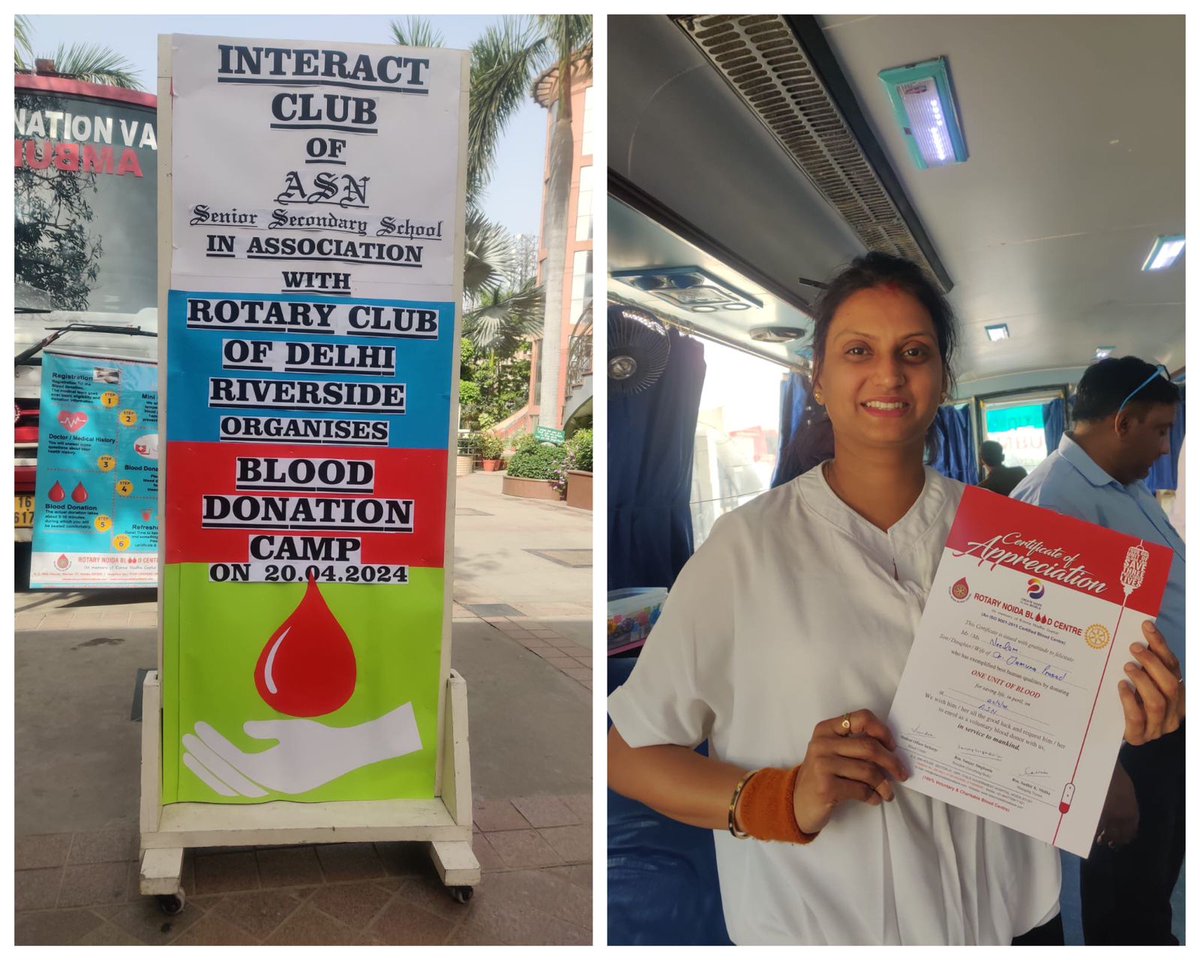 The Blood Donation Camp was organized with the primary objective of raising awareness on the critical need for blood donation. This commendable initiative served as a unifying force, bringing together the school community for a noble cause. 
#asnschool #blooddonationcamp