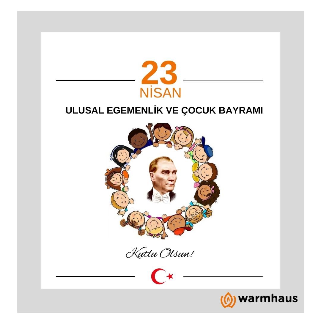 23 Nisan Ulusal Egemenlik ve Çocuk Bayramı kutlu olsun! 🎈