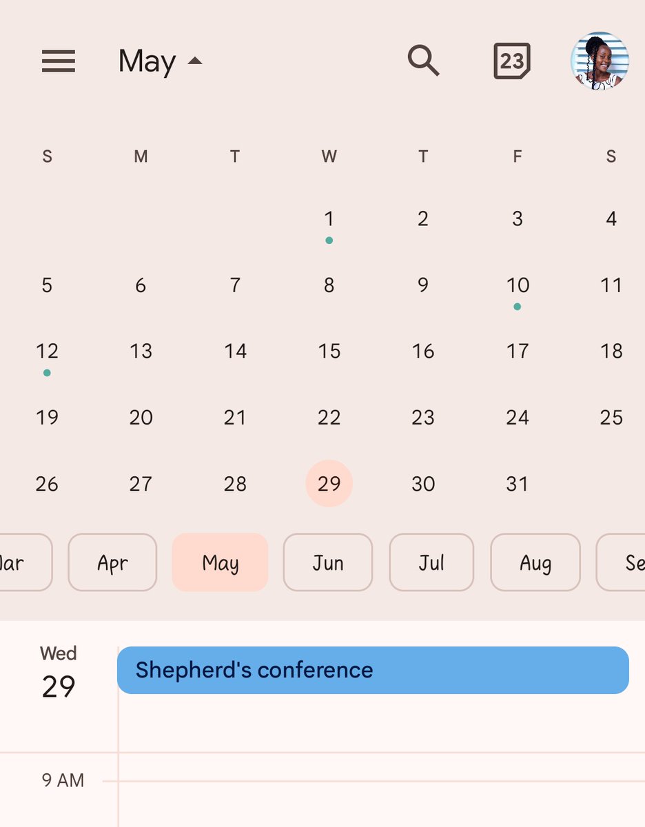 Keitesi9's tweet photo. My 29th May is booked,,, 
If you have plot for me let's agree after 3rd May. 
#shepherdsconference
#pillarsofastrongchurch
@MutabaniWaYesu 
@keidcouture 
@mowembabazi_ https://t.co/vvHRi0YLeP