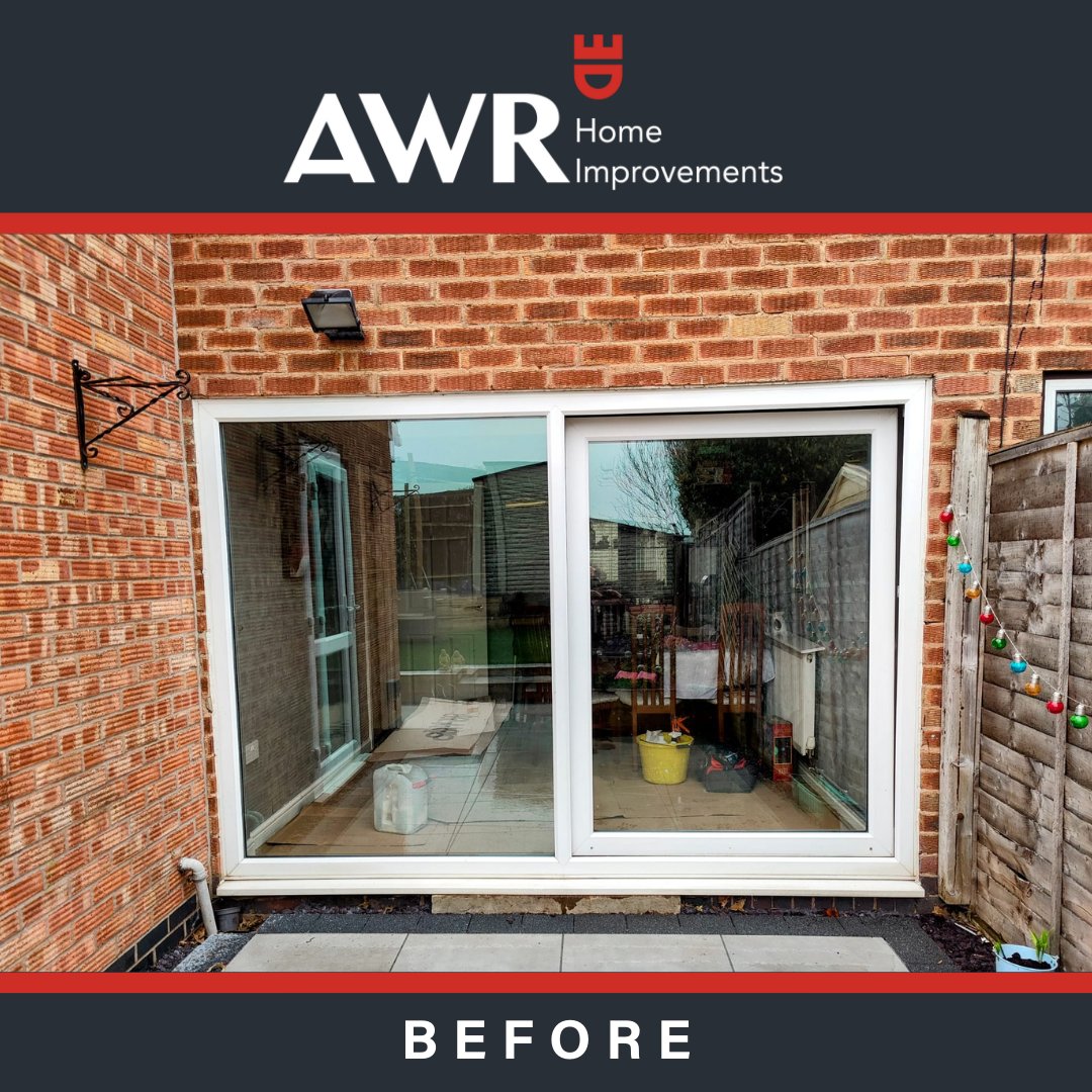 Upgrading to French doors can really transform a space! 🚪 Check out this amazing before and after for some inspiration. #FrenchDoors #HomeImprovement #UpgradeGoals 🏡💫