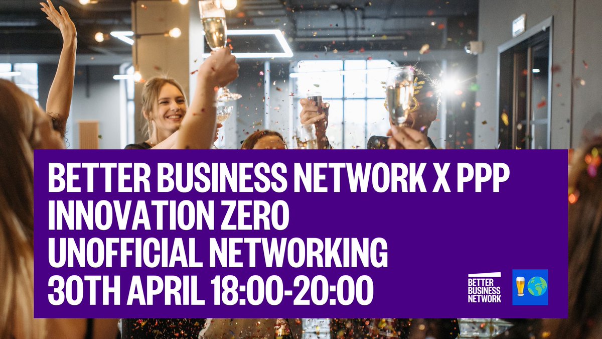 To celebrate @_InnovationZero day 1 we're hosting a FREE for all networking event, in collab with #PeoplePlanetPint ( Created by @Small99 + @KrystalHosting )

🎟️ RSVP bit.ly/49Oin20

🗓️ 30th April, 6-10:30pm

📍The Albion, London W14 0QR.

🍻 First 33 drinks are free