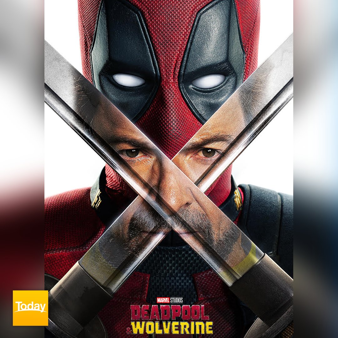 HOW COOL IS THIS!? 🤩

The first poster for the highly anticipated Deadpool & Wolverine film has been released and we are BEYOND excited. #9Today