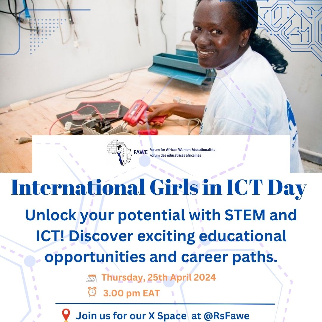 #STEM Dreams? Let's Make Them Reality. Save the Date: April 25th! 🚀 Join us via the X link below: twitter.com/i/spaces/1zqKV… #Educate2Elevate #GirlsinICT