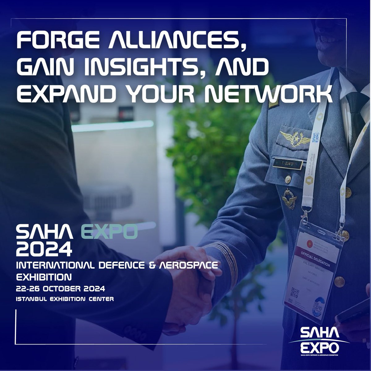 🌟 Connect with bright minds at #SAHAEXPO2024

🤝 Forge alliances, gain insights, and expand your network. Step into a world of possibilities.

🔗 Join us! buff.ly/49NqaO6

#GlobalNetworking