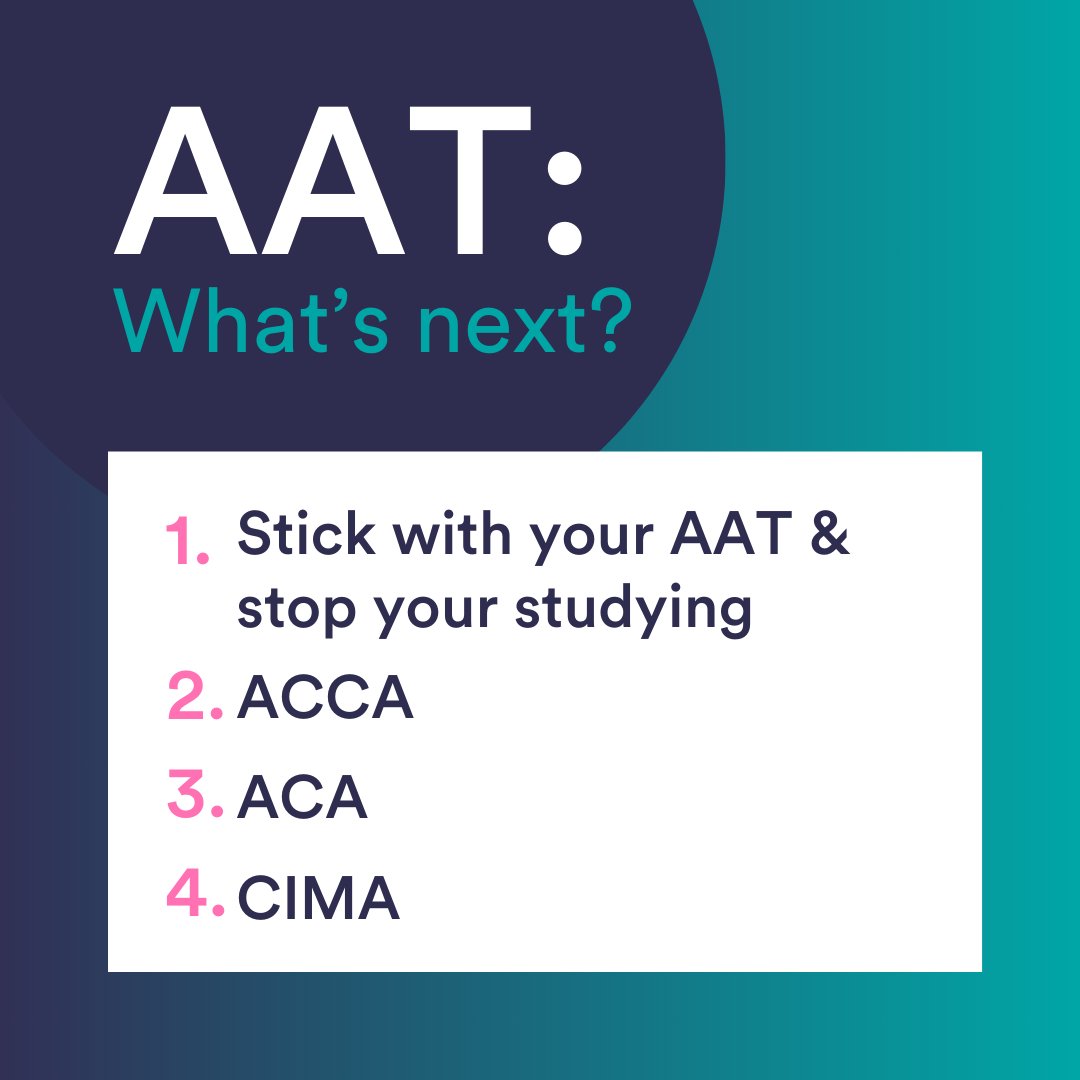 Are you considering your accountancy career options? It's important to remember that there is no one-size-fits-all approach. 

In this article we explore the different career pathways open to you post AAT: cmarecruitment.co.uk/news/aat-what-…