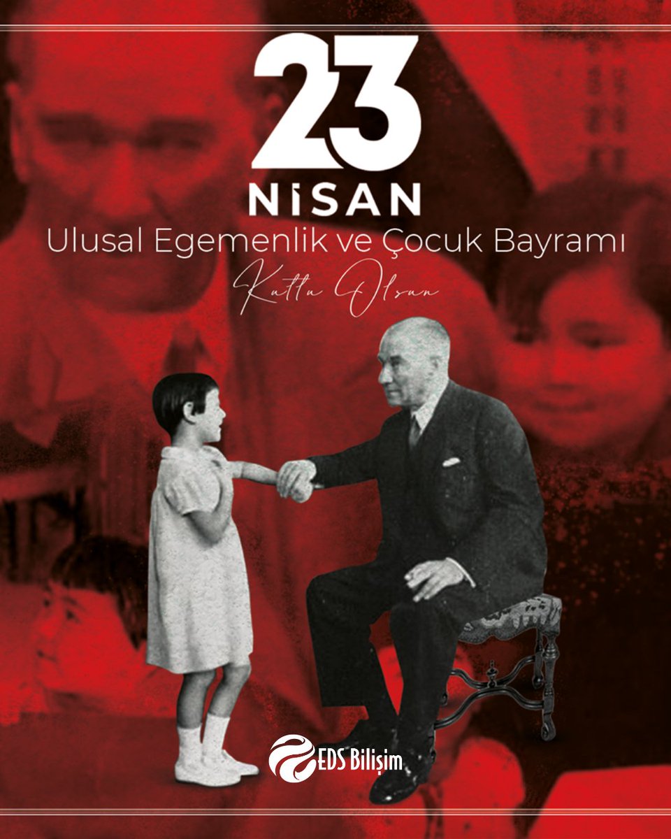 23 Nisan Ulusal Egemenlik ve Çocuk Bayramı Kutlu Olsun. Gazi Mustafa Kemal Atatürk Saygı ve Rahmetle Anıyoruz. #23Nisan1920 #UlusalEgemenlik #TBMM #ÇocukBayramı #23Nisan