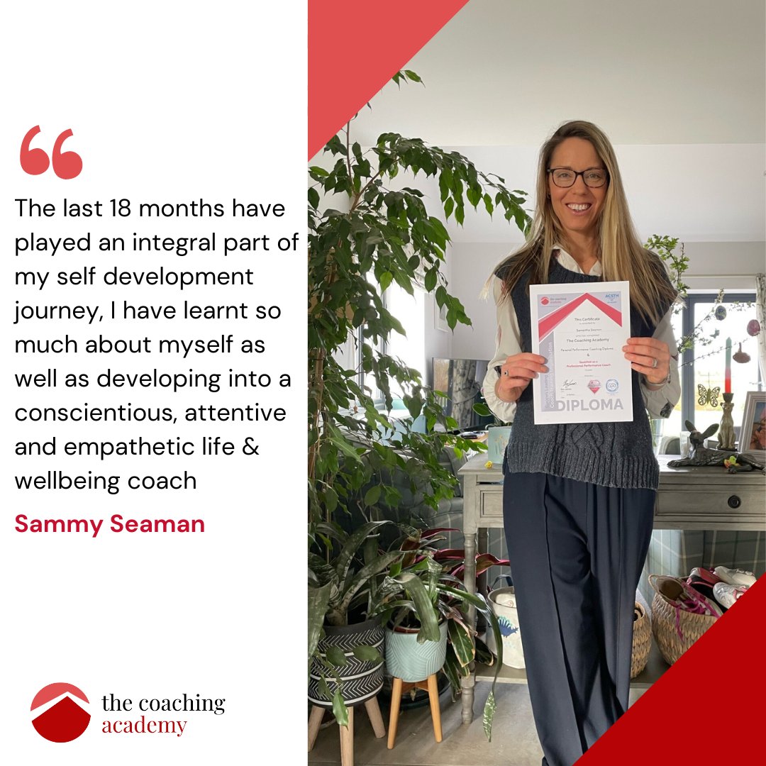 Happy #TalentedTuesday! This week, we're celebrating recent Coaching Academy graduate, Sammy Seaman!

Inspired by Sammy's journey? Join us at The Coaching Academy for a free Introduction to Life Coaching webinar:
the-coaching-academy.com/free-coaching-…