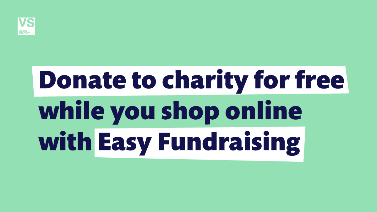 This month, you can win back the cost of your weekly shop if you buy from Tesco, Morrisons, ASDA, Sainsburys, Waitrose, Iceland or Ocado via easyfundraising (@easyuk) and also raise free #Donations for us. Sign up today and find out more information: join.easyfundraising.org.uk/victimsupportn…