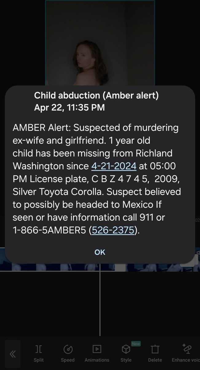 thepublicwoman's tweet photo. Editing a custom, and this came in. The baby's name is Ramon, the man's name is Elias Huizar and they're in a silver Toyota Corolla WA plates CBZ4745 https://t.co/Ek4vrrAtsE