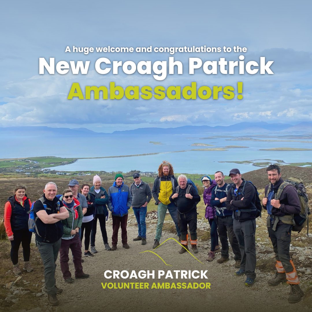 A warm welcome to the newest Croagh Patrick Ambassadors! Recently the 2024 recruits went through the intensive training programme that all ambassadors go through to be part of this programme - learn more on our website: leavenotraceireland.org/the-croagh-pat…