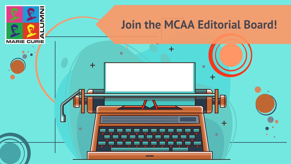 Join our editorial board! ✍🏼 The editorial board is responsible for the #MCAA newsletter & the IRRADIUM magazine. We're looking for volunteers for the team, with the possibility to apply for editor-in-chief. Express your interest 📩 newsletter(at)mariecuriealumni(dot)eu!