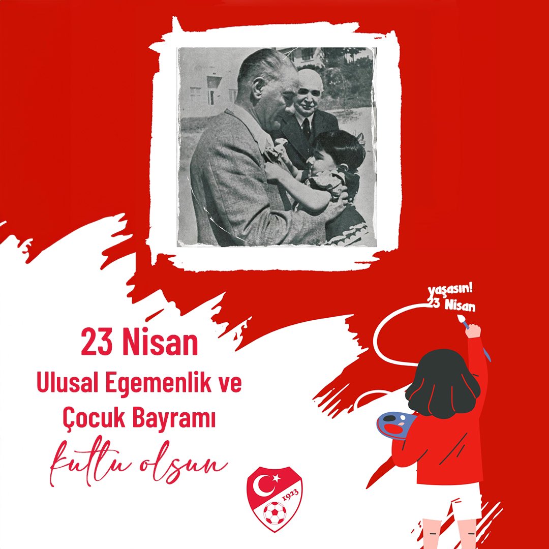 Bugün, geleceğimizin umudu olan çocuklarımızın günü! 23 Nisan Ulusal Egemenlik ve Çocuk Bayramımız kutlu olsun! #23Nisan 🇹🇷