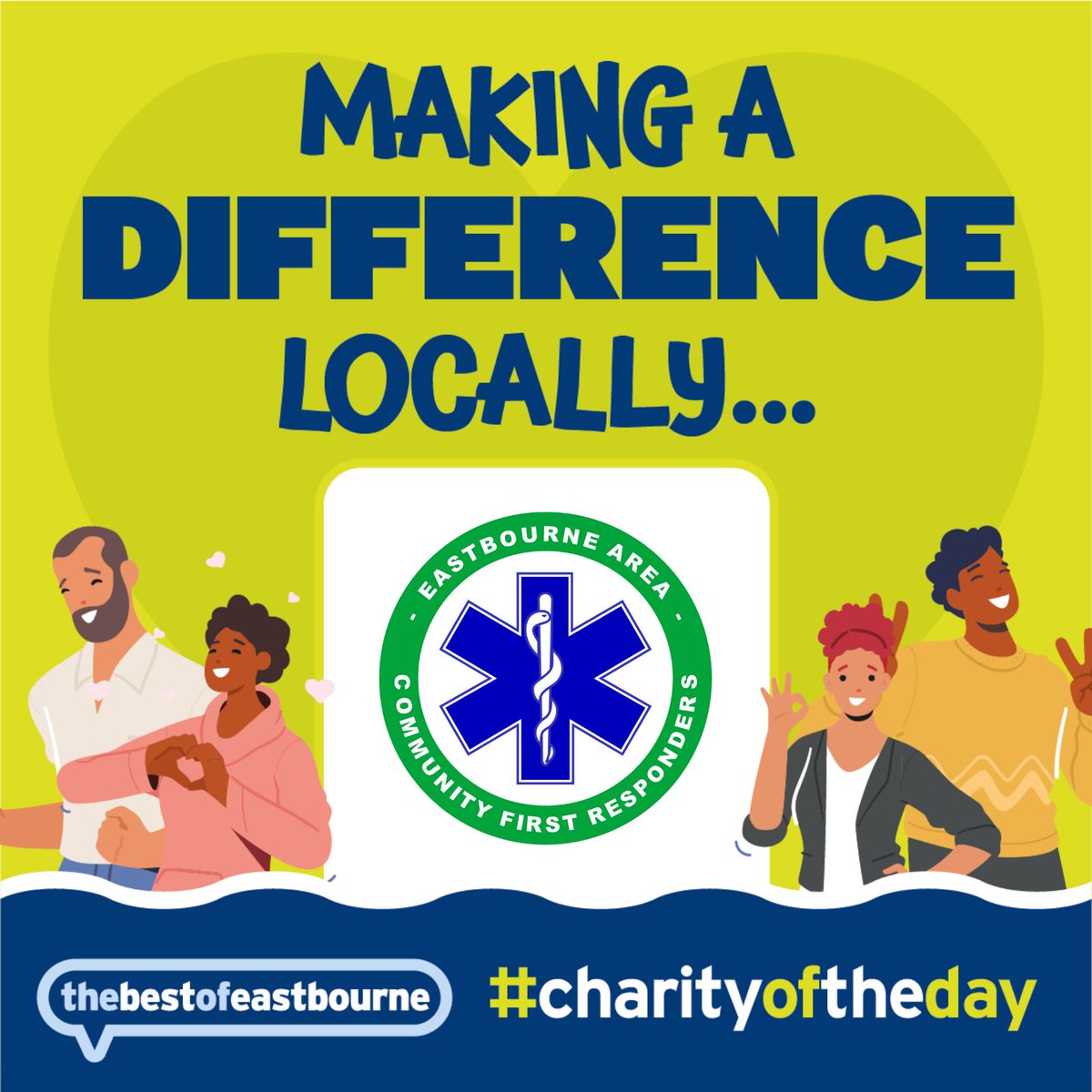 🤝 Making a difference locally 💙 Please show your support for @EbnResponders, you can find out more about this local charity in our Community Guide bit.ly/2NM9opt #BestOfEastbourne #CharityOfTheDay #EastbourneCharity #EBcharity #EastbourneVolunteer