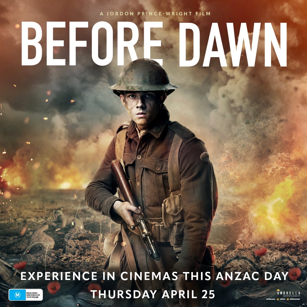 BEFORE DAWN opens in New Zealand cinemas, and continues to screen across Australian cinemas, this ANZAC Day, Thursday 25th April. 🎟️ Book your tickets now: bit.ly/3U4f5D5
