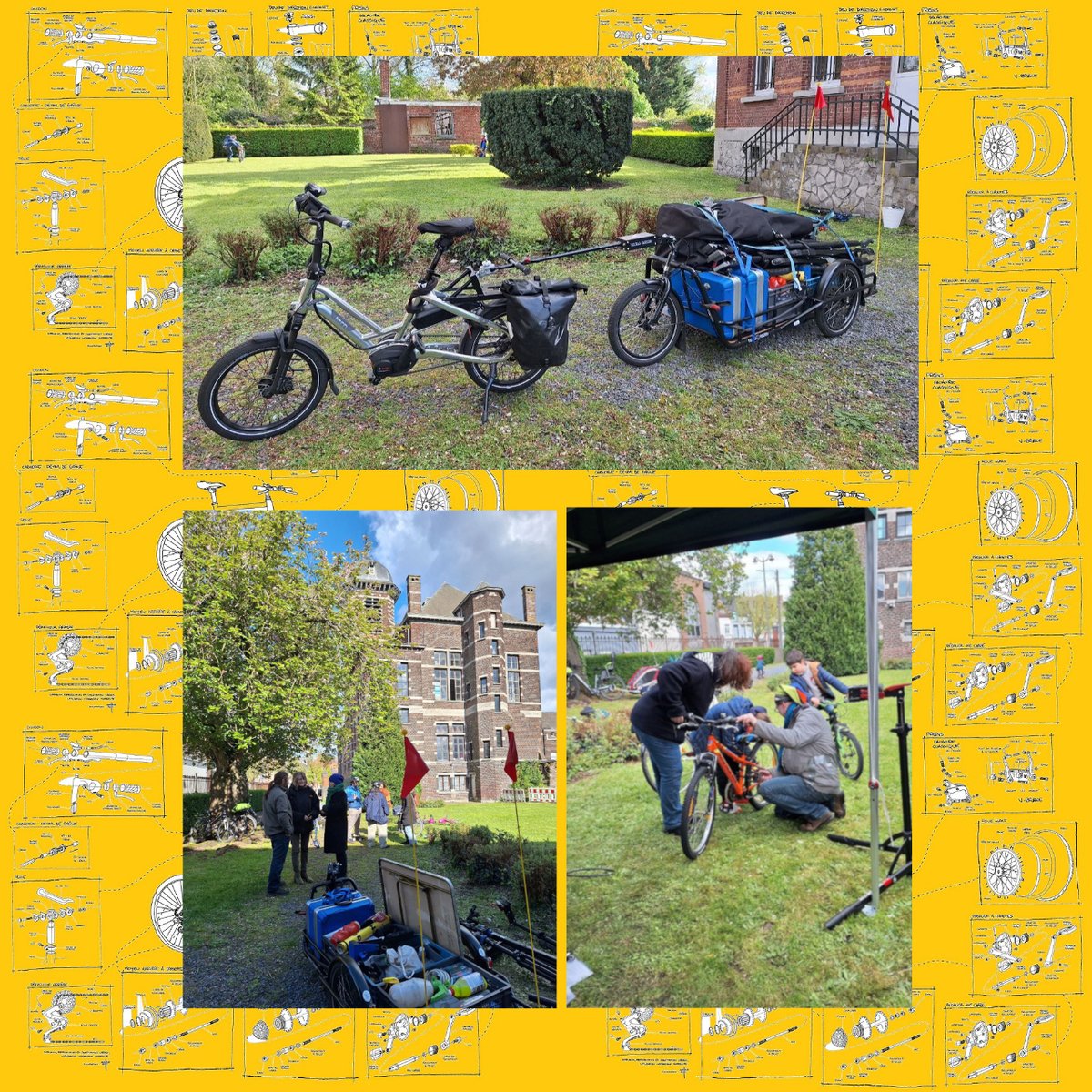 Monspointbike's tweet photo. #bikerepairsocialclub #jebougepourmaville
Chouettes moments à la bibliothèque de #Nimy !
Prochain rdv le 5 mai au Hub! https://t.co/I81oLsKLqw
