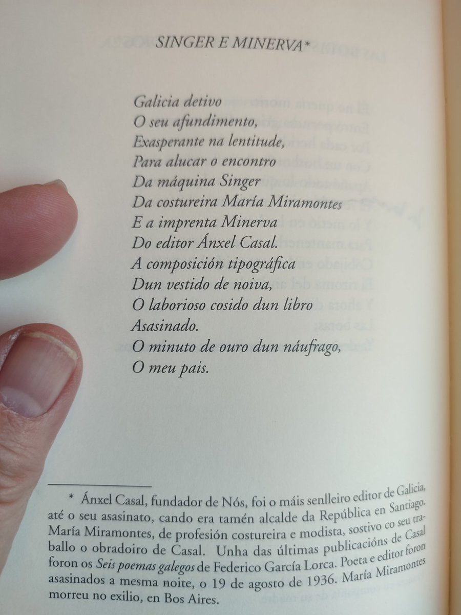 Na memoria de María Miramontes e Anxel Casal, que deron a vida por amor aos libros.