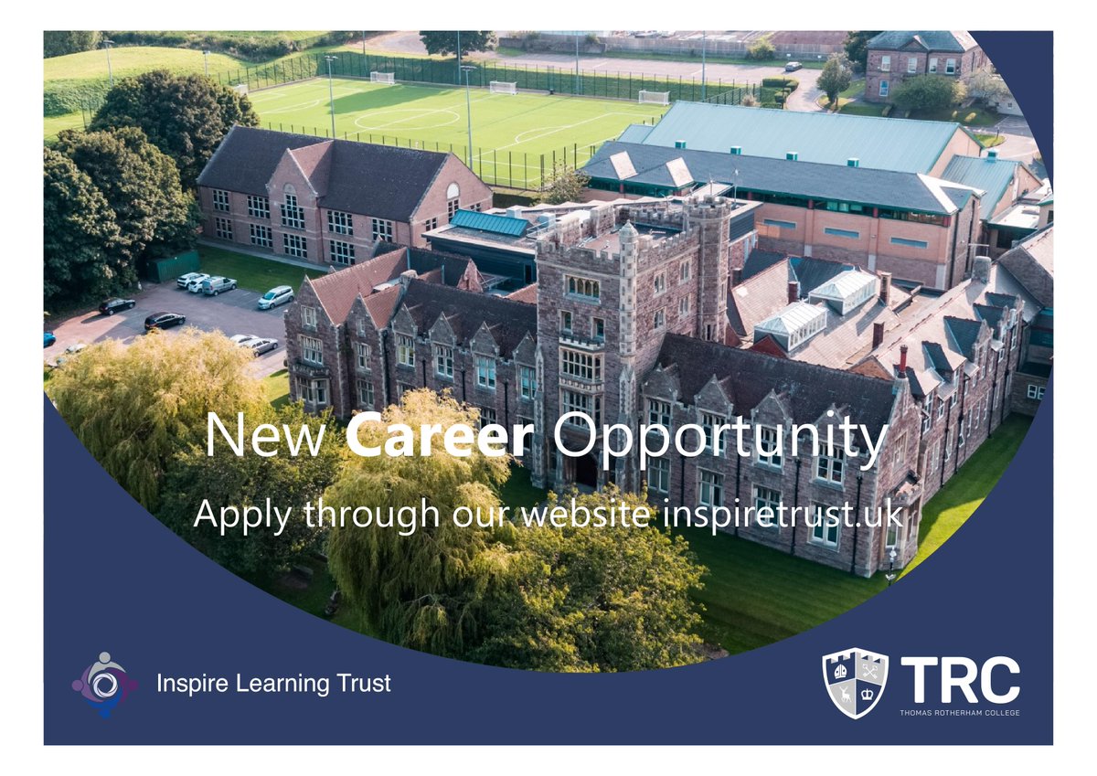 We have a vacancy within our Trust for a Teacher of Business/ Course Lead T-level Business Management.  Please follow the link for further details - inspiretrust.uk/vacancy/teache…