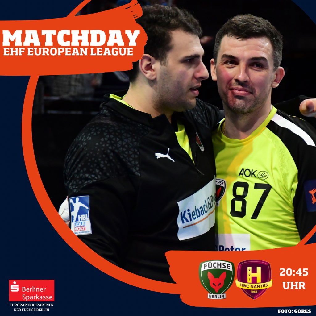 2 Schritte noch bis Hamburg 🤩 Heute wollen wir vorlegen und gemeinsam mit euch einen Sieg feiern 🦊💪

Heute um 20.45 Uhr live im Fuchsbau 🔥
Und live bei DYN & DAZN 📺

#unserrevier #ehfel #matchday