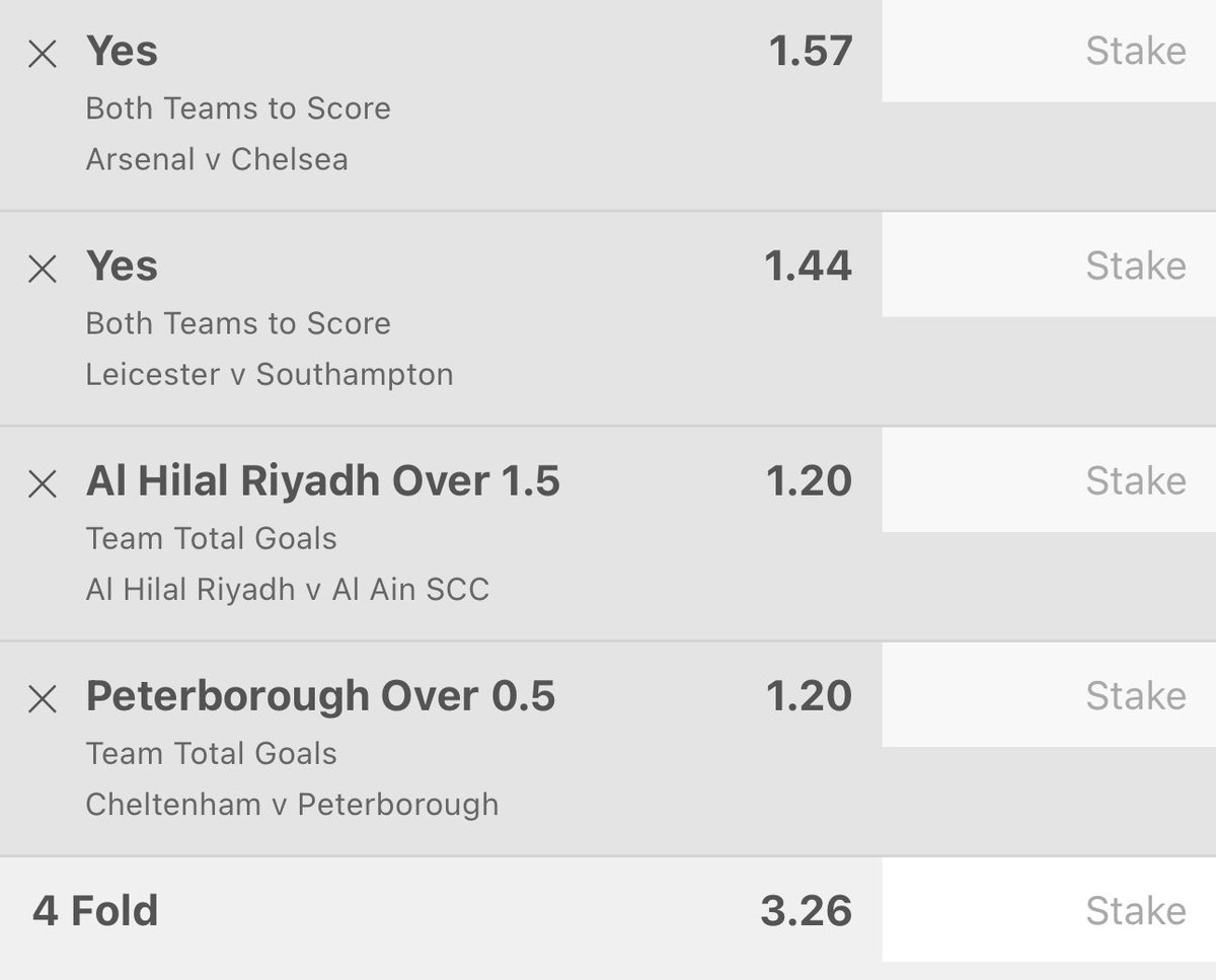 Mixed ACCA ⚽️

⏰ ( 19:00 )