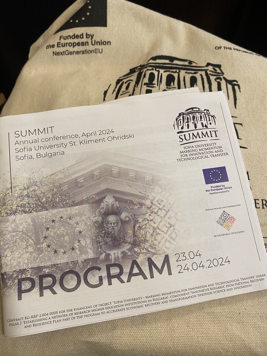 smileva's tweet photo. Making momentum for innovation and technological transfer #summit #conference @SofiaUni #СУ https://t.co/zh66pan9xy